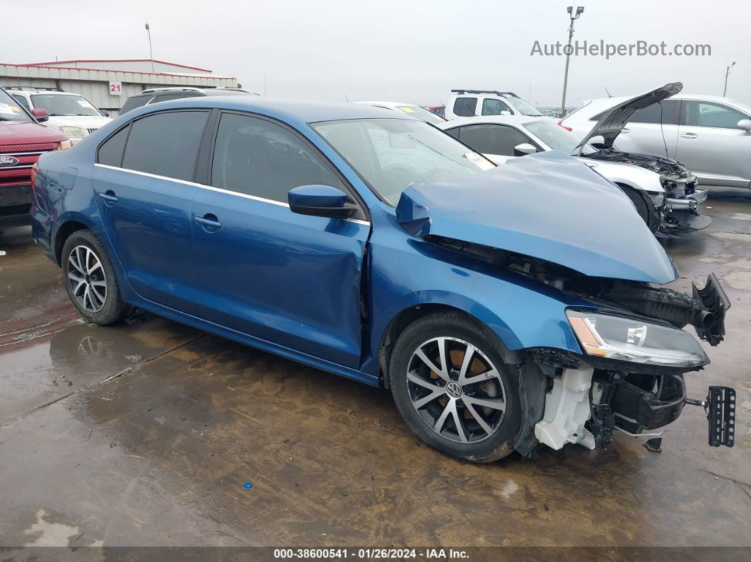 2017 Volkswagen Jetta 1.4t S Blue vin: 3VW167AJ7HM322790