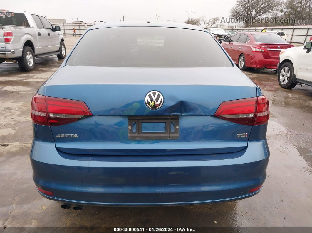 2017 Volkswagen Jetta 1.4t S Blue vin: 3VW167AJ7HM322790