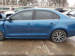 2017 Volkswagen Jetta 1.4t S Blue vin: 3VW167AJ7HM322790