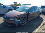 2017 Volkswagen Jetta 1.4t S Brown vin: 3VW167AJ7HM371861