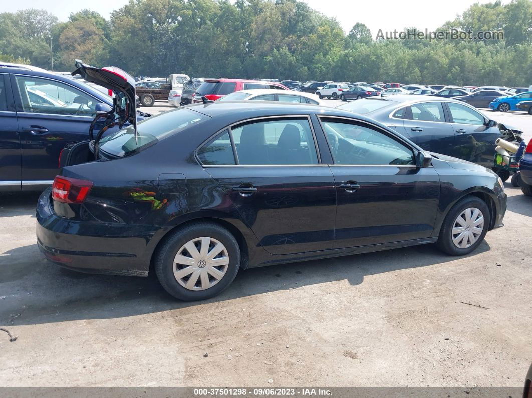 2016 Volkswagen Jetta Sedan 1.4t S W/technology Black vin: 3VW167AJ9GM285031