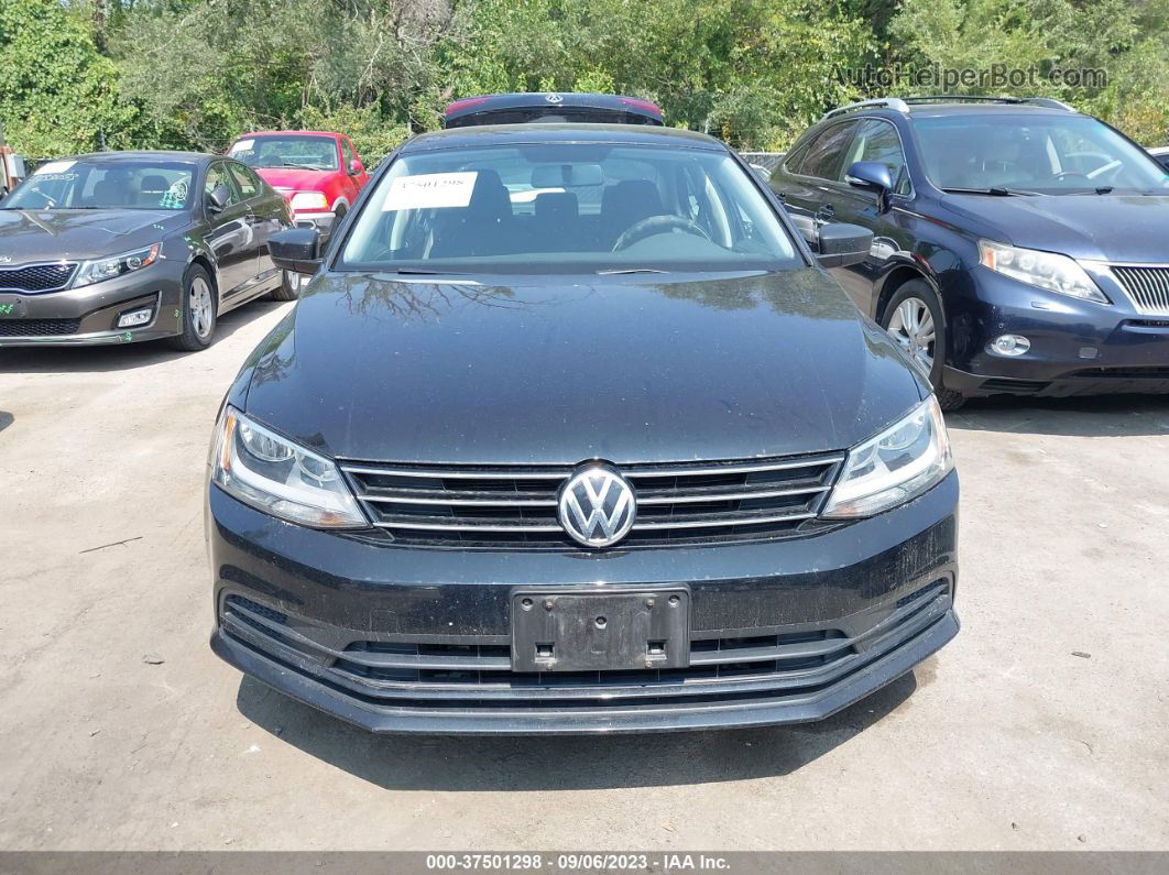 2016 Volkswagen Jetta Sedan 1.4t S W/technology Черный vin: 3VW167AJ9GM285031