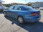 2017 Volkswagen Jetta S Синий vin: 3VW167AJXHM357338