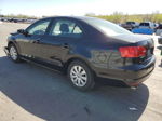 2014 Volkswagen Jetta Base Black vin: 3VW1K7AJ0EM398584