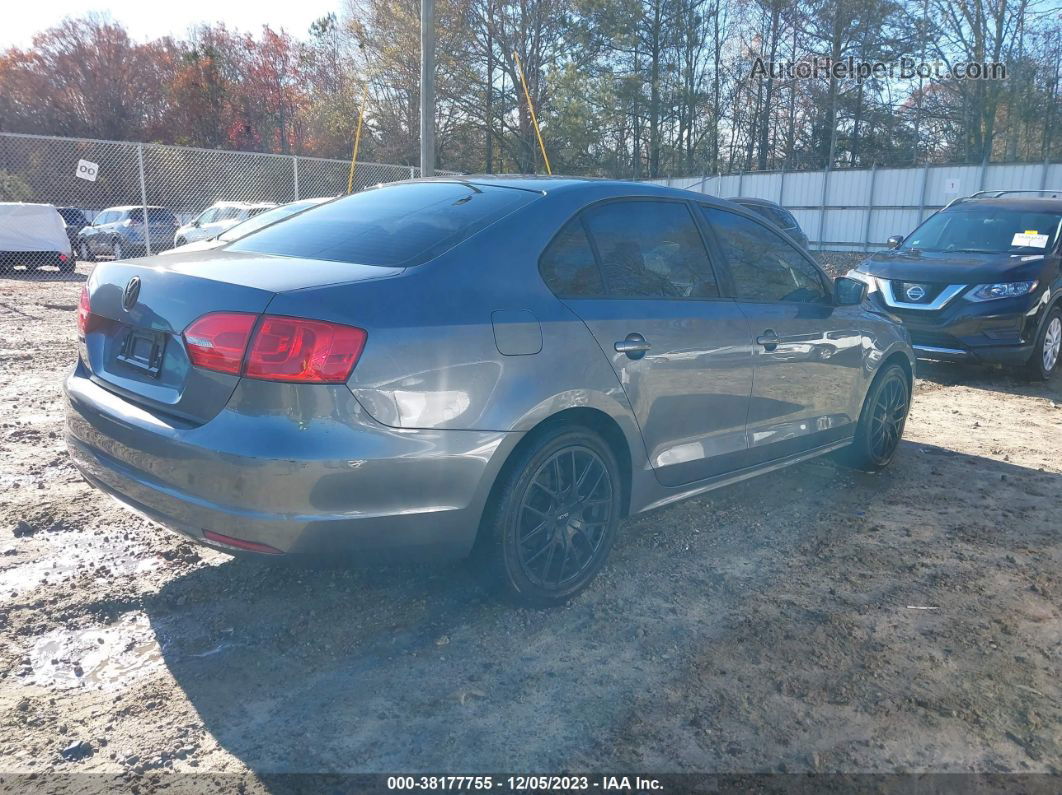 2014 Volkswagen Jetta 2.0l S Gray vin: 3VW1K7AJ0EM440901