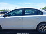 2012 Volkswagen Jetta 2.0l S White vin: 3VW1K7AJ1CM381967