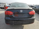 2014 Volkswagen Jetta Base Black vin: 3VW1K7AJ2EM398053