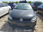 2014 Volkswagen Jetta Base Black vin: 3VW1K7AJ2EM398053