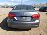 2014 Volkswagen Jetta Base Gray vin: 3VW1K7AJ3EM394996