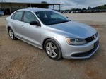 2011 Volkswagen Jetta Base Silver vin: 3VW1K7AJ4BM387745