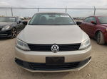 2012 Volkswagen Jetta Base Beige vin: 3VW1K7AJ5CM127131