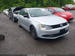 2012 Volkswagen Jetta 2.0l S Gray vin: 3VW1K7AJ5CM348180