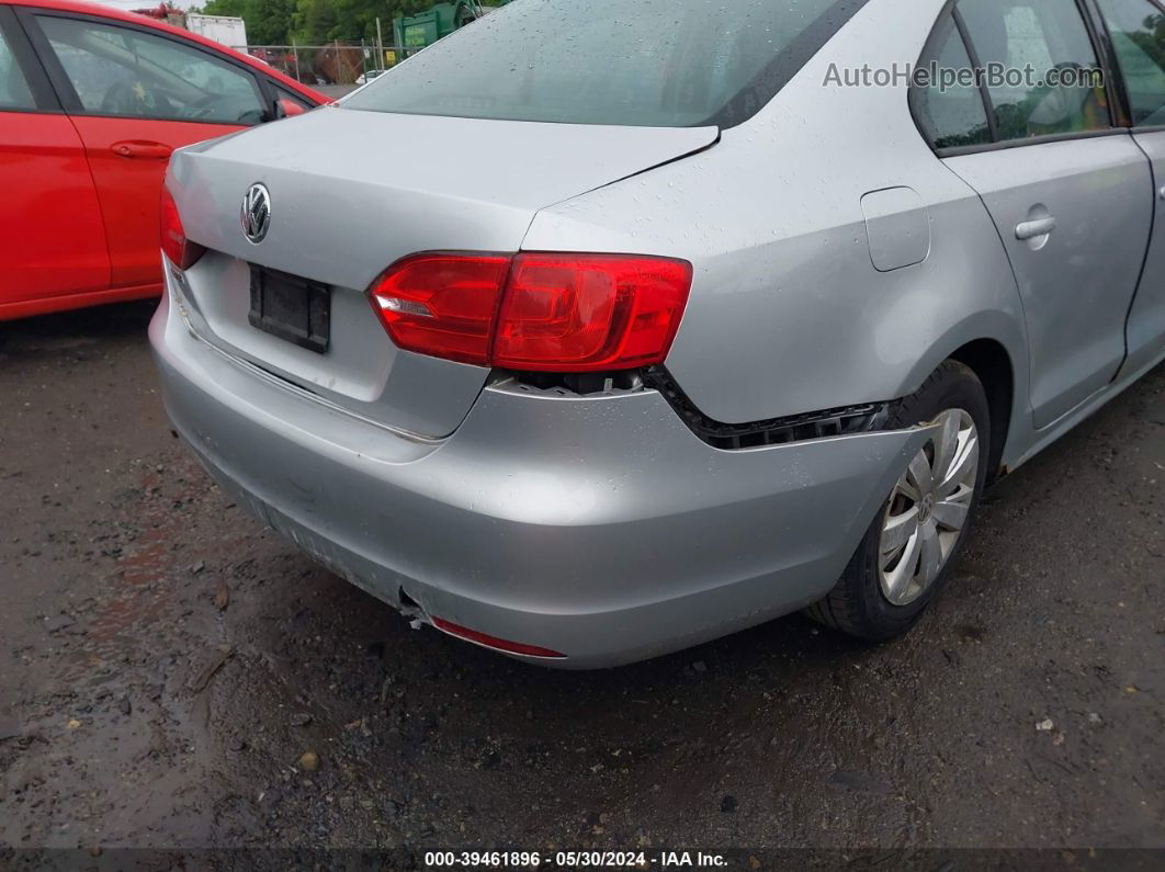 2012 Volkswagen Jetta 2.0l S Gray vin: 3VW1K7AJ5CM348180