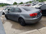 2012 Volkswagen Jetta Base Gray vin: 3VW1K7AJ5CM352830