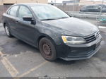 2015 Volkswagen Jetta 2.0l S Черный vin: 3VW1K7AJ5FM293248