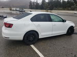 2015 Volkswagen Jetta Base White vin: 3VW1K7AJ5FM307343