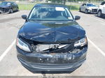 2011 Volkswagen Jetta 2.0l S Black vin: 3VW1K7AJ6BM398407