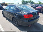 2011 Volkswagen Jetta 2.0l S Black vin: 3VW1K7AJ6BM398407