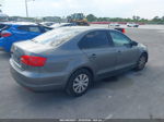 2013 Volkswagen Jetta 2.0l S Gray vin: 3VW1K7AJ6DM287522