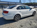 2014 Volkswagen Jetta Base White vin: 3VW1K7AJ6EM276831