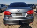 2014 Volkswagen Jetta Base Gray vin: 3VW1K7AJ6EM396452