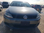 2014 Volkswagen Jetta Base Gray vin: 3VW1K7AJ6EM396452