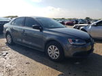 2014 Volkswagen Jetta Base Gray vin: 3VW1K7AJ6EM396452