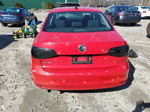 2015 Volkswagen Jetta Base Red vin: 3VW1K7AJ6FM345129