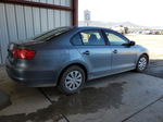 2012 Volkswagen Jetta Base Gray vin: 3VW1K7AJ7CM316122