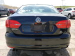 2013 Volkswagen Jetta Base Black vin: 3VW1K7AJ7DM238376