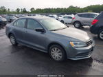 2015 Volkswagen Jetta 2.0l S Gray vin: 3VW1K7AJ7FM306274