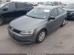 2013 Volkswagen Jetta 2.0l S Серый vin: 3VW1K7AJ9DM350998