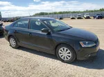 2011 Volkswagen Jetta Base Черный vin: 3VW1K7AJXBM311477