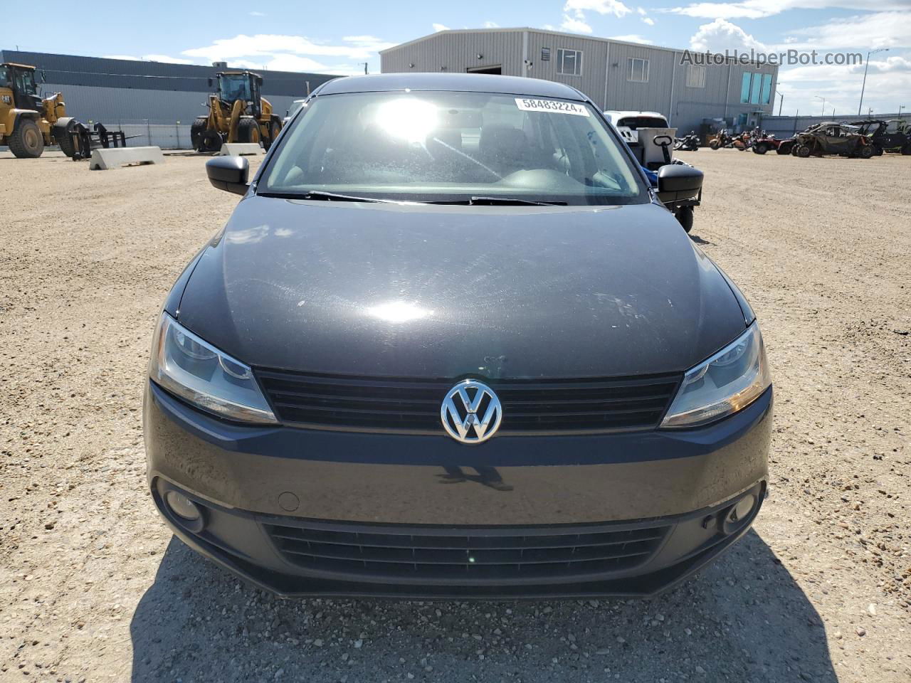 2011 Volkswagen Jetta Base Черный vin: 3VW1K7AJXBM311477