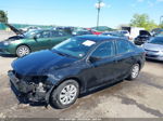 2014 Volkswagen Jetta 2.0l S Black vin: 3VW1K7AJXEM389889