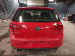 2015 Volkswagen Golf Tsi S 4-door Red vin: 3VW217AU0FM018825