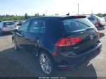 2015 Volkswagen Golf Tsi Sel 4-door Черный vin: 3VW217AU0FM072545