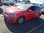 2016 Volkswagen Golf S/se Red vin: 3VW217AU0GM041636