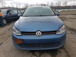 2016 Volkswagen Golf S/se Blue vin: 3VW217AU0GM052491