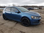 2016 Volkswagen Golf S/se Blue vin: 3VW217AU0GM052491