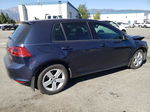 2016 Volkswagen Golf S/se Blue vin: 3VW217AU0GM066486