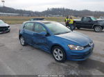 2017 Volkswagen Golf Tsi S 4-door/tsi Se 4-door/tsi Sel 4-door/tsi Wolfsburg Edition 4-door Blue vin: 3VW217AU0HM017015