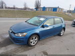 2017 Volkswagen Golf Tsi S 4-door/tsi Se 4-door/tsi Sel 4-door/tsi Wolfsburg Edition 4-door Blue vin: 3VW217AU0HM017015