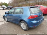 2017 Volkswagen Golf Tsi S 4-door/tsi Se 4-door/tsi Sel 4-door/tsi Wolfsburg Edition 4-door Синий vin: 3VW217AU0HM045624