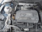 2017 Volkswagen Golf Tsi S 4-door/tsi Se 4-door/tsi Sel 4-door/tsi Wolfsburg Edition 4-door Синий vin: 3VW217AU0HM045624