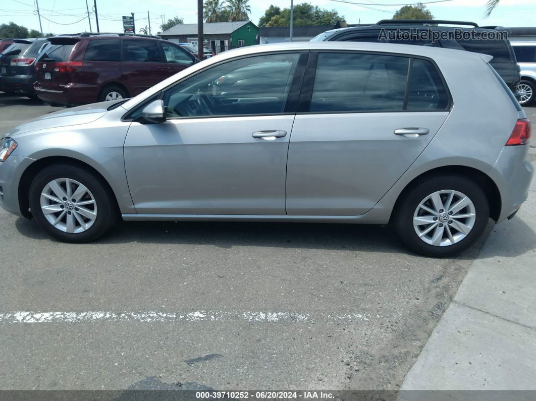 2017 Volkswagen Golf Tsi S 4-door/tsi Se 4-door/tsi Sel 4-door/tsi Wolfsburg Edition 4-door Gray vin: 3VW217AU0HM076839