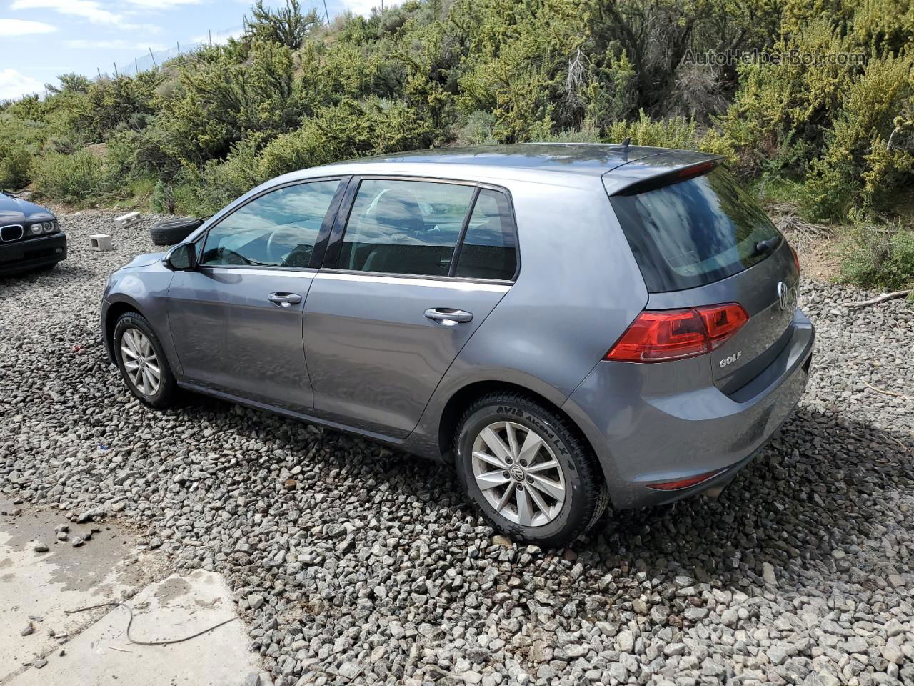 2015 Volkswagen Golf  Угольный vin: 3VW217AU1FM028991