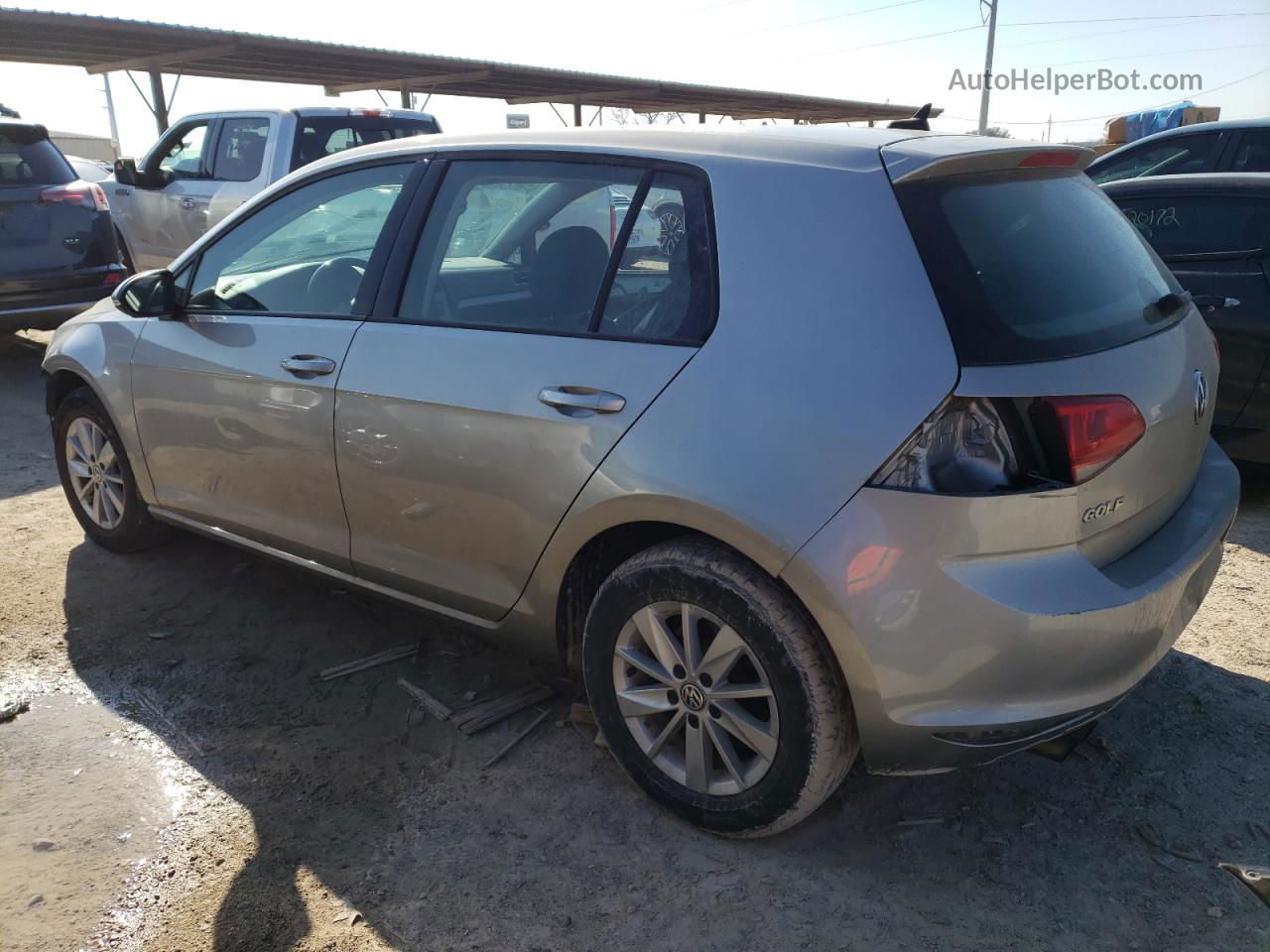 2015 Volkswagen Golf  Silver vin: 3VW217AU1FM099379