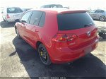 2016 Volkswagen Golf Tsi S W/sunroof Красный vin: 3VW217AU1GM015823