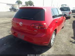 2016 Volkswagen Golf Tsi S W/sunroof Red vin: 3VW217AU1GM015823